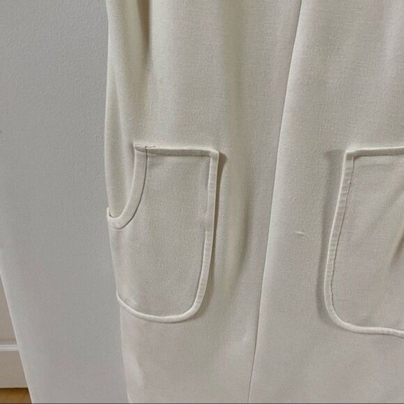 Cynthia Steffe Cap Sleeve Shift Dress in Cream 2 - Picture 4 of 9